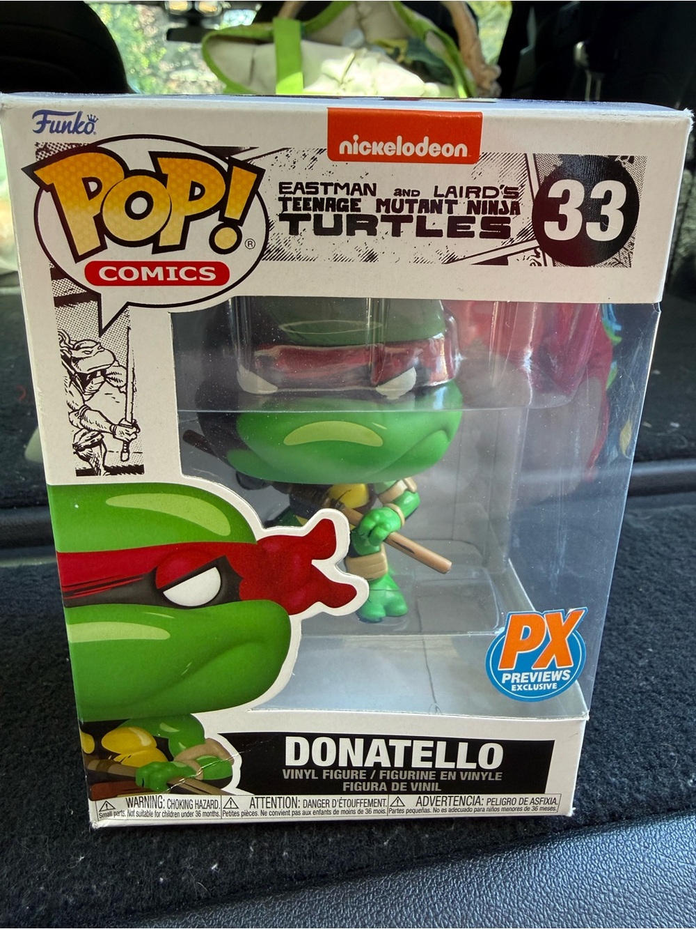 Funko Donatello Pop! Vinyl Figure - Green and Red
